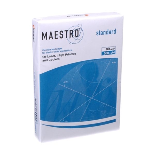 Бумага А4 Maestro Standard+ 80 г/м², 500 л 3617070 фото