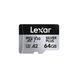 Карта памяти microSDXC, 64Gb, Lexar Silver Plus, без адаптера (LMSSIPL064G-BNANG) 9256950 фото 1