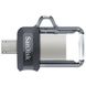 Флеш накопитель USB 128Gb SanDisk Ultra Dual m3.0, Black, microUSB / USB 3.0 (SDDD3-128G-G46) 5629260 фото 2
