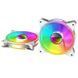 Вентилятор 120 мм, GameMax Rainbow Force Q "Infinity", White (FN-12Rainbow-Q-Infinity WT) 8083770 фото 3
