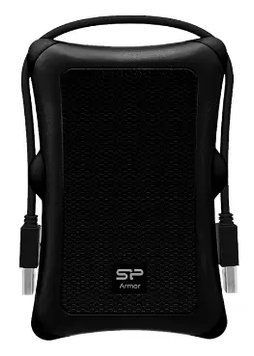 Внешний жесткий диск 1Tb Silicon Power Armor A30, Black (SP010TBPHDA30S3A) 6110700 фото