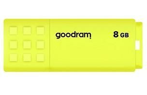 Флеш накопичувач USB 8Gb Goodram UME2, Yellow, USB 2.0 (UME2-0080Y0R11) 6331920 фото