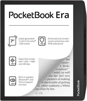 Електронна книга 7" PocketBook 700 Era Stardust Silver (PB700-U-16-WW) 7575060 фото