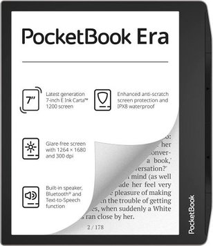 Електронна книга 7" PocketBook 700 Era Stardust Silver (PB700-U-16-WW) 7575060 фото