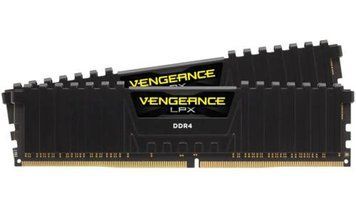 Пам'ять 32Gb x 2 (64Gb Kit) DDR4, 3600 MHz, Corsair Vengeance LPX, Black (CMK64GX4M2D3600C18) 7861620 фото