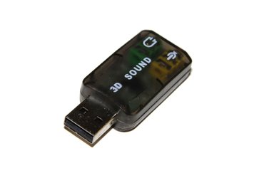 Звуковая карта USB 2.0, 5.1, "3D Sound", Blister (7807) 3936990 фото