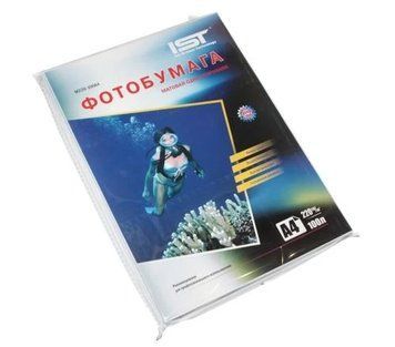 Фотобумага IST, матовая, A4, 220 г/м&sup2;, 100 л (M220-100A4) 4615830 фото