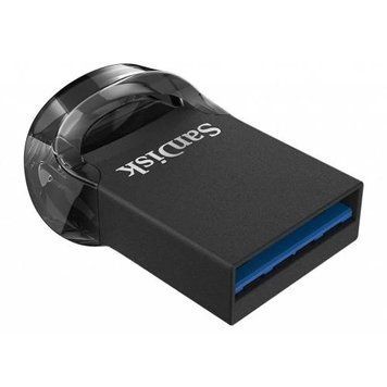 Флеш накопичувач USB 128Gb SanDisk Ultra Fit, Black, USB 3.1 Gen. 1 (SDCZ430-128G-G46) 5076630 фото