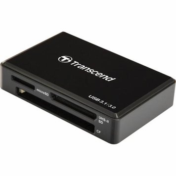 Картридер зовнішній Transcend RDC8, Black (TS-RDC8K2) 5400960 фото