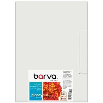 Фотобумага Barva, глянцевая, A3, 120 г/м&sup2;, 100 л, серия "Everyday" (IP-CE120-135) 4283880 фото
