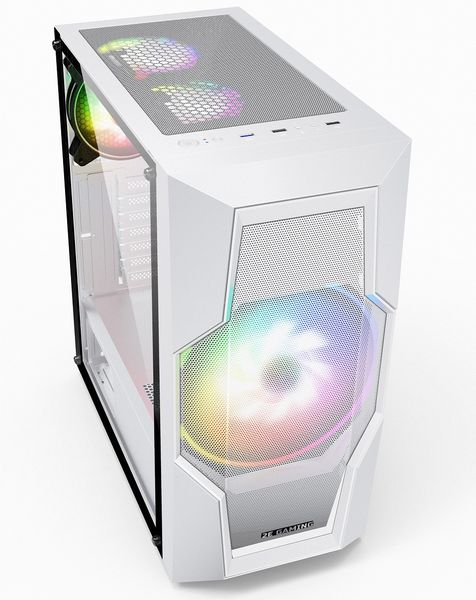 Корпус 2E Gaming TURBO White, без БЖ, ATX (2E-G2057W) 6793740 фото