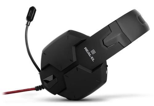 Наушники REAL-EL GDX-7790 Surround 7.1, Black, USB (EL124100054) 8565240 фото