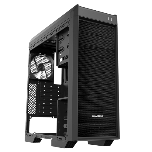 Корпус GameMax Luxury Black, без БЖ, ATX (G501X) 6272220 фото