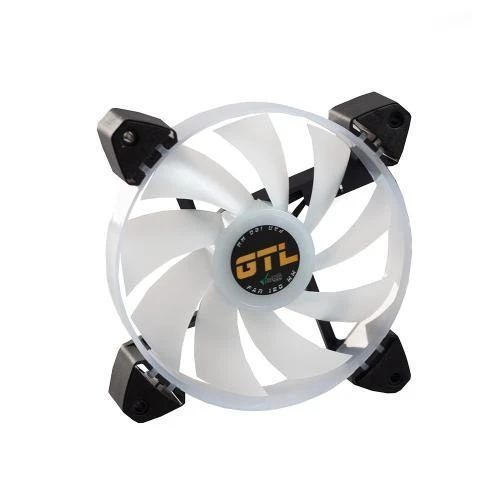 Вентилятор 120 мм, GTL Multicolor B3, White/Black (GTL-120LMCB3P ARGB) 8513640 фото