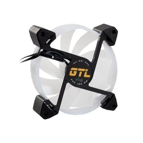 Вентилятор 120 мм, GTL Multicolor B3, White/Black (GTL-120LMCB3P ARGB) 8513640 фото