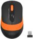 Мышь A4Tech Fstyler FG10S 2000dpi Black+Orange, USB, Wireless, бесшумная 6040650 фото 1