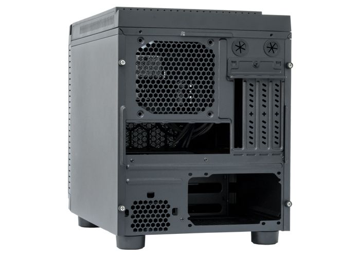 Корпус Chieftec Gaming Cube CI-01B-OP Black, без БП, Micro ATX 4433340 фото