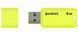 Флеш накопичувач USB 8Gb Goodram UME2, Yellow, USB 2.0 (UME2-0080Y0R11) 6331920 фото 3