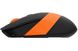 Миша A4Tech Fstyler FG10S 2000dpi Black+Orange, USB, Wireless, безшумна 6040650 фото 5