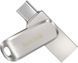 Флеш накопитель USB 32Gb SanDisk Ultra Dual Luxe, Silver, Type-C / USB 3.2 Gen 1 (SDDDC4-032G-G46) 8112660 фото 4