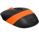 Мышь A4Tech Fstyler FG10S 2000dpi Black+Orange, USB, Wireless, бесшумная 6040650 фото 4