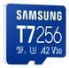Карта памяти microSDXC, 256Gb, Samsung T7, без адаптера (MB-MB256T/WW) 9895890 фото 3