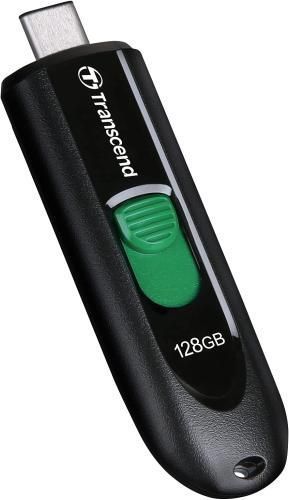 Флеш накопичувач USB 128Gb Transcend JetFlash 790C, Black, Type-C 3.2 Gen 1 (TS128GJF790C) 8302620 фото