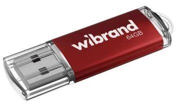 Флеш накопитель USB 64Gb Wibrand Cougar, Red, USB 2.0 (WI2.0/CU64P1R) 8603250 фото