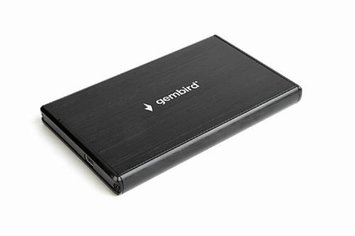 Кишеня зовнішня 2.5" Gembird, Black, USB 3.0, 1xSATA HDD/SSD, живлення по USB (EE2-U3S-3) 5047530 фото