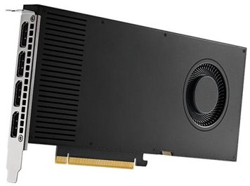 Відеокарта nVidia RTX A4000, PNY, 16Gb GDDR6 ECC, 256-bit, 4xDP, 6-pin, NVLink (VCNRTXA4000-SB) 6841560 фото