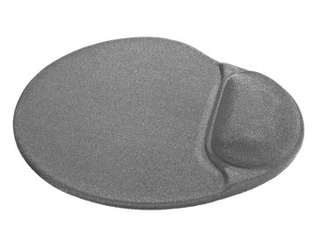 Килимок Defender Easy Work, Gray, зі спеціальною гелевою подушкою під зап'ястя (50915) 4313130 фото