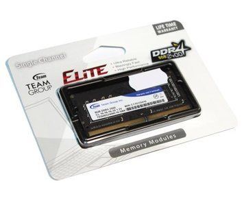 Пам'ять SO-DIMM, DDR4, 8Gb, 2400 MHz, Team Elite, 1.2V, CL16 (TED48G2400C16-S01) 4568700 фото