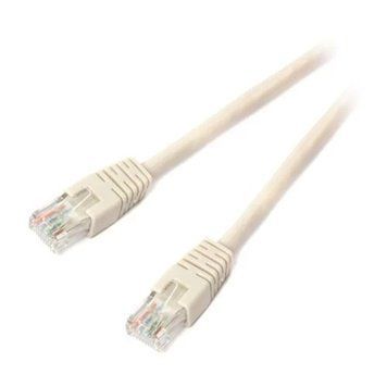 Патч-корд 2 м, UTP, Grey, Cablexpert, Cat.6, CCA, PVC (PP6U-2M) 6279480 фото