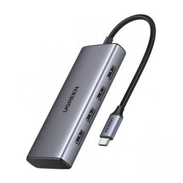 Хаб USB Ugreen CM498, Grey (35897) 9681000 фото