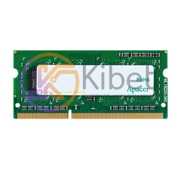 Модуль памяти SO-DIMM, DDR3, 2Gb, 1600 MHz, Apacer, 1.35V (DV.02G2K.HAM) 5498880 фото