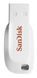 Флеш накопитель USB 16Gb SanDisk Cruzer Blade, White, USB 2.0 (SDCZ50C-016G-B35W) 9319620 фото 2