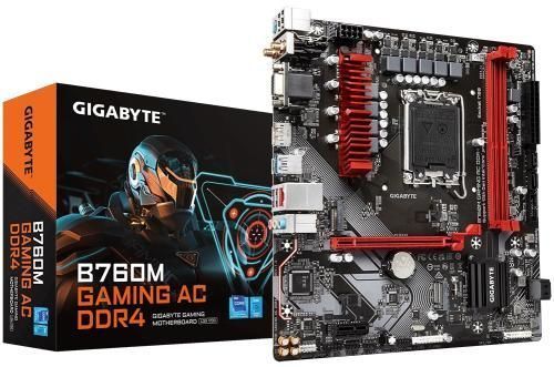 Материнська плата LGA1700, Gigabyte B760M GAMING AC DDR4 8387760 фото