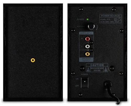 Колонки 2.0 Gemix TF-5 Black 4229970 фото
