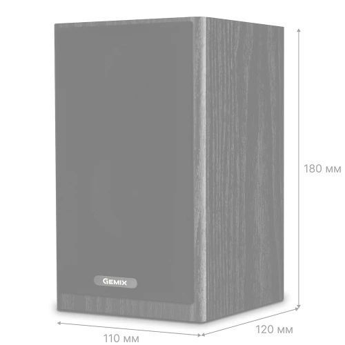 Колонки 2.0 Gemix TF-5 Black 4229970 фото
