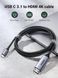 Кабель HDMI (M) - Type-C (M), 1.5 м, Black, Ugreen MM142, 4K / 60 Гц (50570) 9732870 фото 5