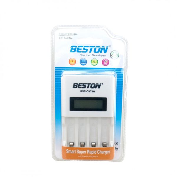Зарядний пристрій Beston BST-C903W, White (AAB1850) 6878310 фото
