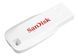 Флеш накопитель USB 16Gb SanDisk Cruzer Blade, White, USB 2.0 (SDCZ50C-016G-B35W) 9319620 фото 1