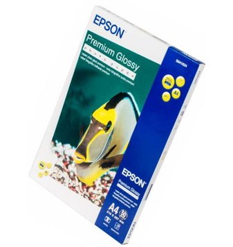 Фотопапір Epson, глянсовий, A4, 255 г/м², 50 арк, Premium Series (C13S041624) 4372770 фото