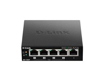 Комутатор D-Link DES-1005P 5port 10/100BaseTX, compact case 5344200 фото