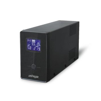 Джерело безперебійного живлення EnerGeni EG-UPS-031, LCD дисплей, 650 VA, Black 3537660 фото