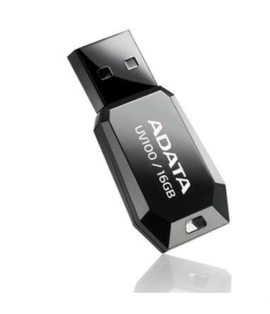 USB Флеш накопитель 16Gb A-DATA UV100 Black AUV100-16G-RBK 3012210 фото