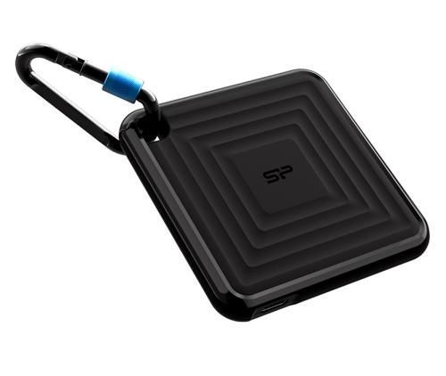 Зовнішній накопичувач SSD, 1Tb, Silicon Power PC60, Black (SP010TBPSDPC60CK) 8635590 фото