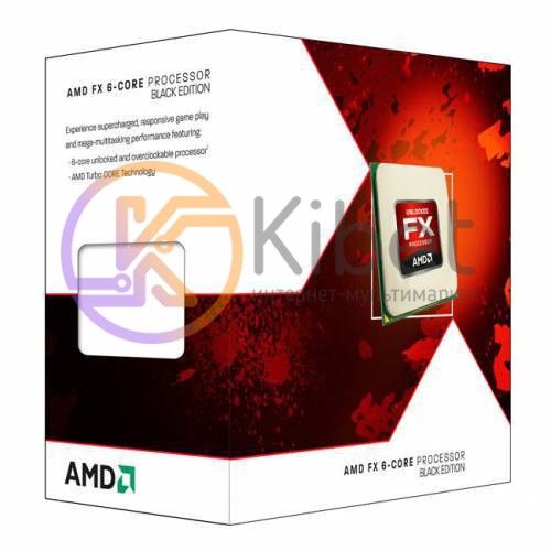 Процессор AMD (AM3+) FX-6300, Box, 6x3,5 GHz (Turbo Boost 4,1 GHz), L3 8Mb, Vish 2156160 фото
