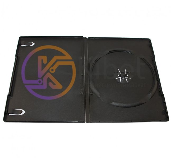 Box DVD CD (13.5 мм х 19 мм) на 1 диск, 14 mm, Black 5237760 фото