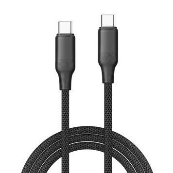 Кабель Type-C - Type-C, 2 м, Black, ColorWay, 60 Вт, 3A (CW-CBPDCC102-BK) 9841200 фото
